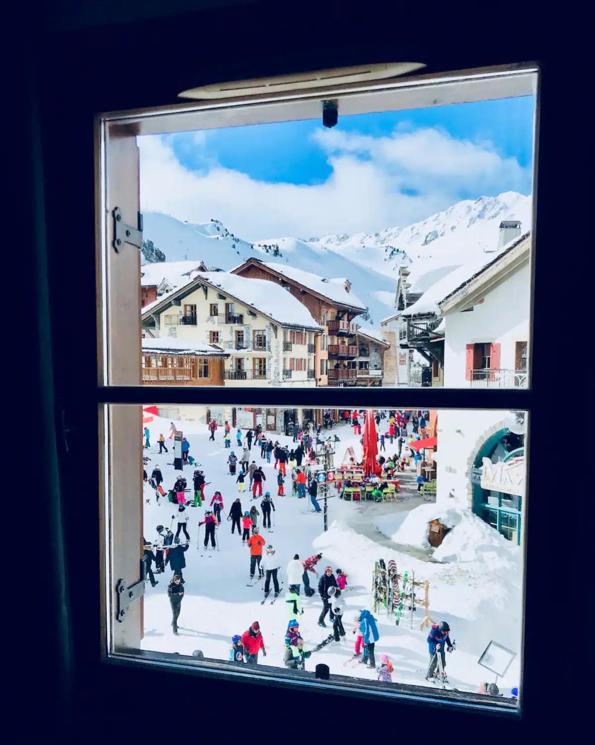 Arc 1950 Appartement Skis Aux Pieds Les Arcs  Eksteriør bilde