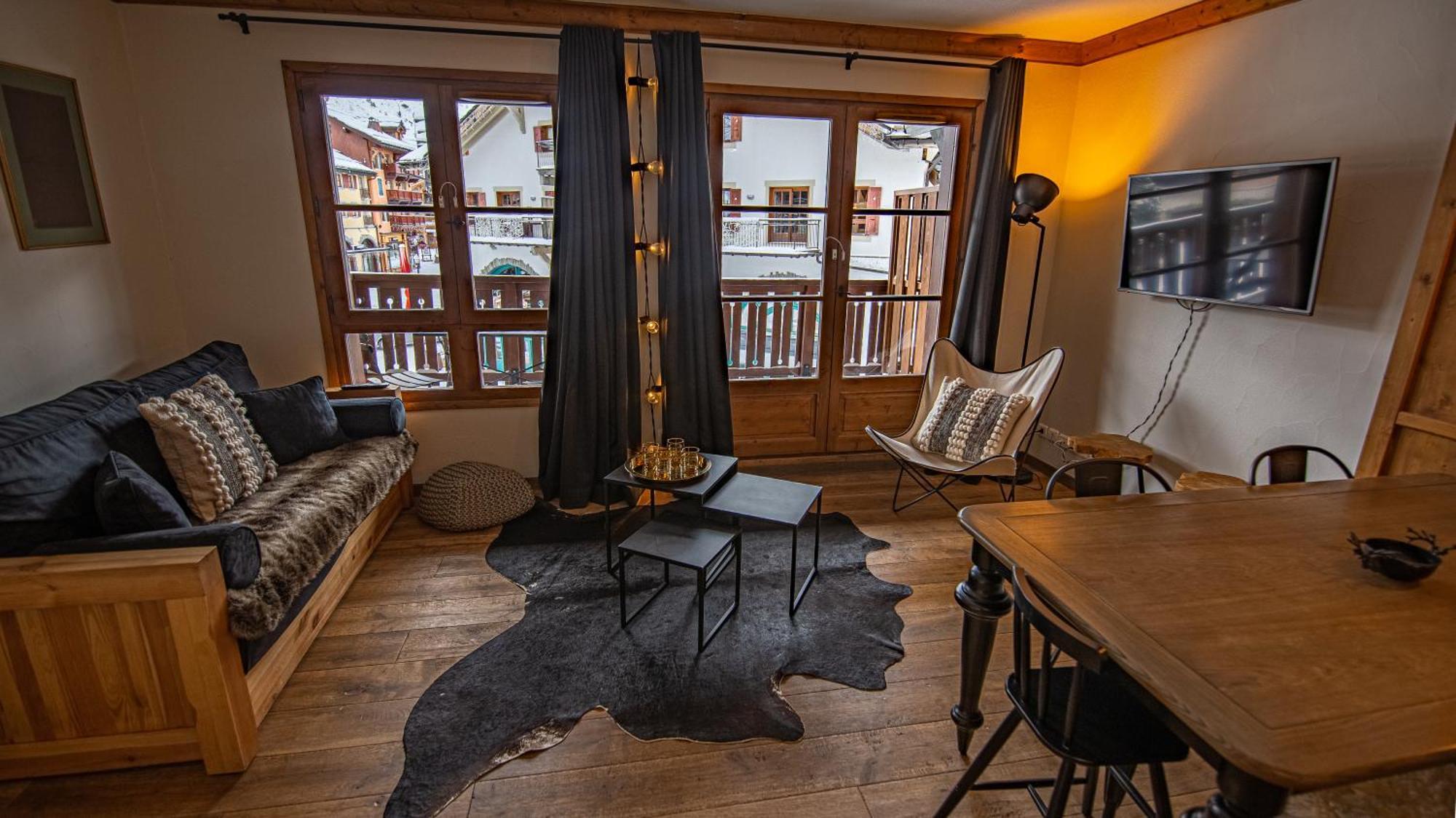 Arc 1950 Appartement Skis Aux Pieds Les Arcs  Eksteriør bilde