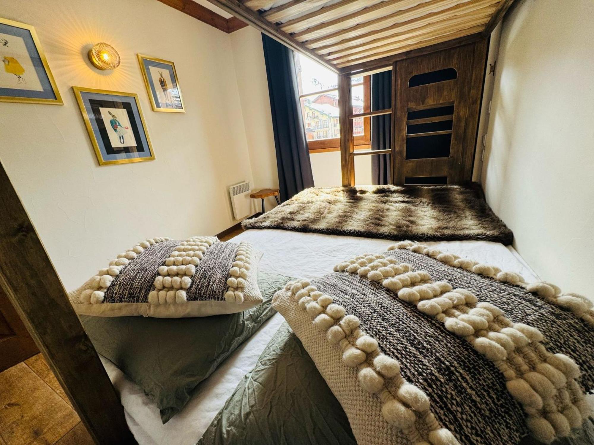 Arc 1950 Appartement Skis Aux Pieds Les Arcs  Eksteriør bilde